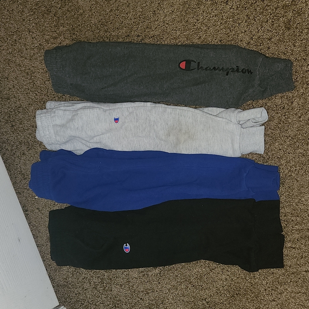 Champion sweatpants lot Boys 4t. Four total pair